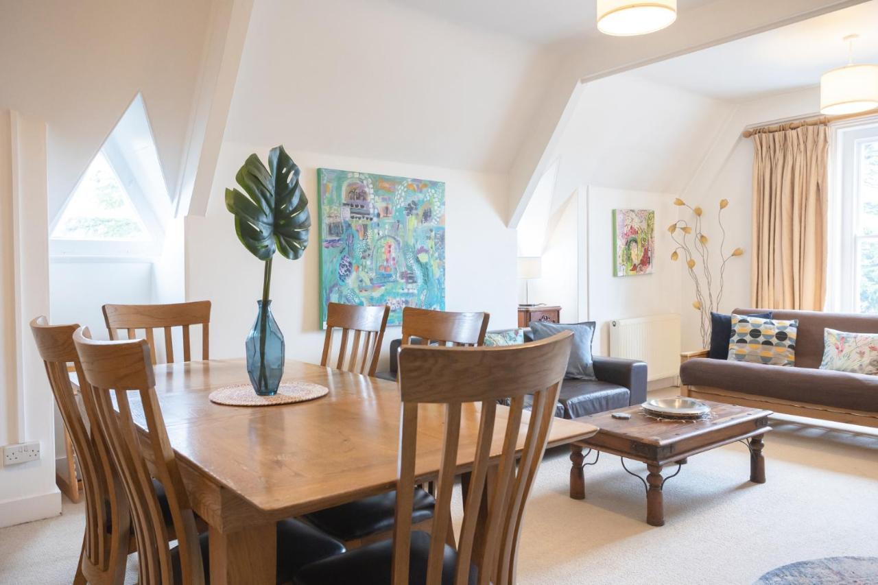 Ferienwohnung Spacious 3Br Victorian Cheltenham Loft Flat In Cotswolds - Free Parking Exterior foto