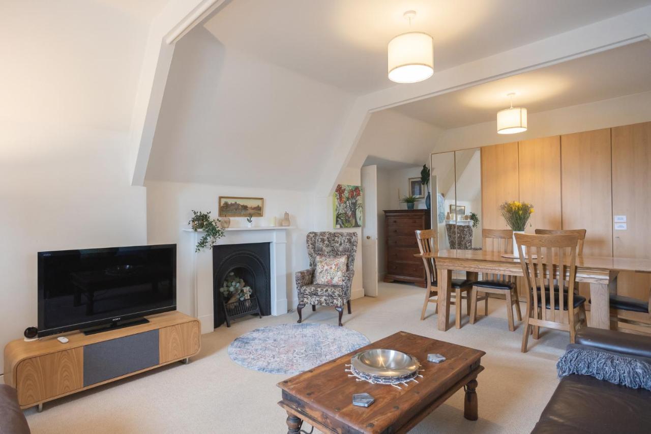 Ferienwohnung Spacious 3Br Victorian Cheltenham Loft Flat In Cotswolds - Free Parking Exterior foto